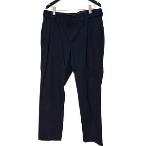 5.11 Tactical Straight Leg Flat Front Pants Men 40 Black Hidden Side Zip Pockets